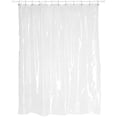 thumbnail image 1 of Shower Stall-Sized, 5 Gauge Vinyl Shower Curtain Liner in Super Clear, 1 of 3