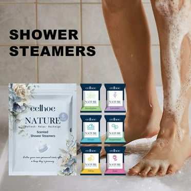 Shower Steam Aromatherapy - Shower Steamers Gifts Set, Self Care Relaxation Shower Tablets, 6 Fragrances Shower Bombs