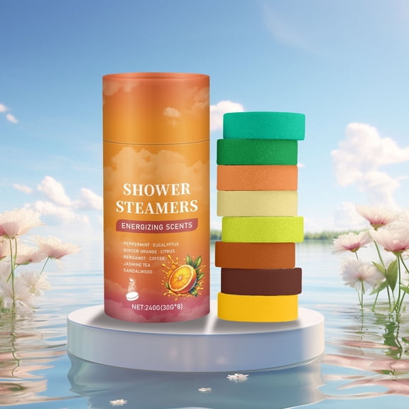 Shower Steamers Aromatherapy 8 Pack, Unique Spa Gifts Shower Tablets, Natural Essential Oil SPA Self Care Relaxation Shower Bombs, Valentines Day Gifts for Her Mom Wife, Home Spa Gift Set