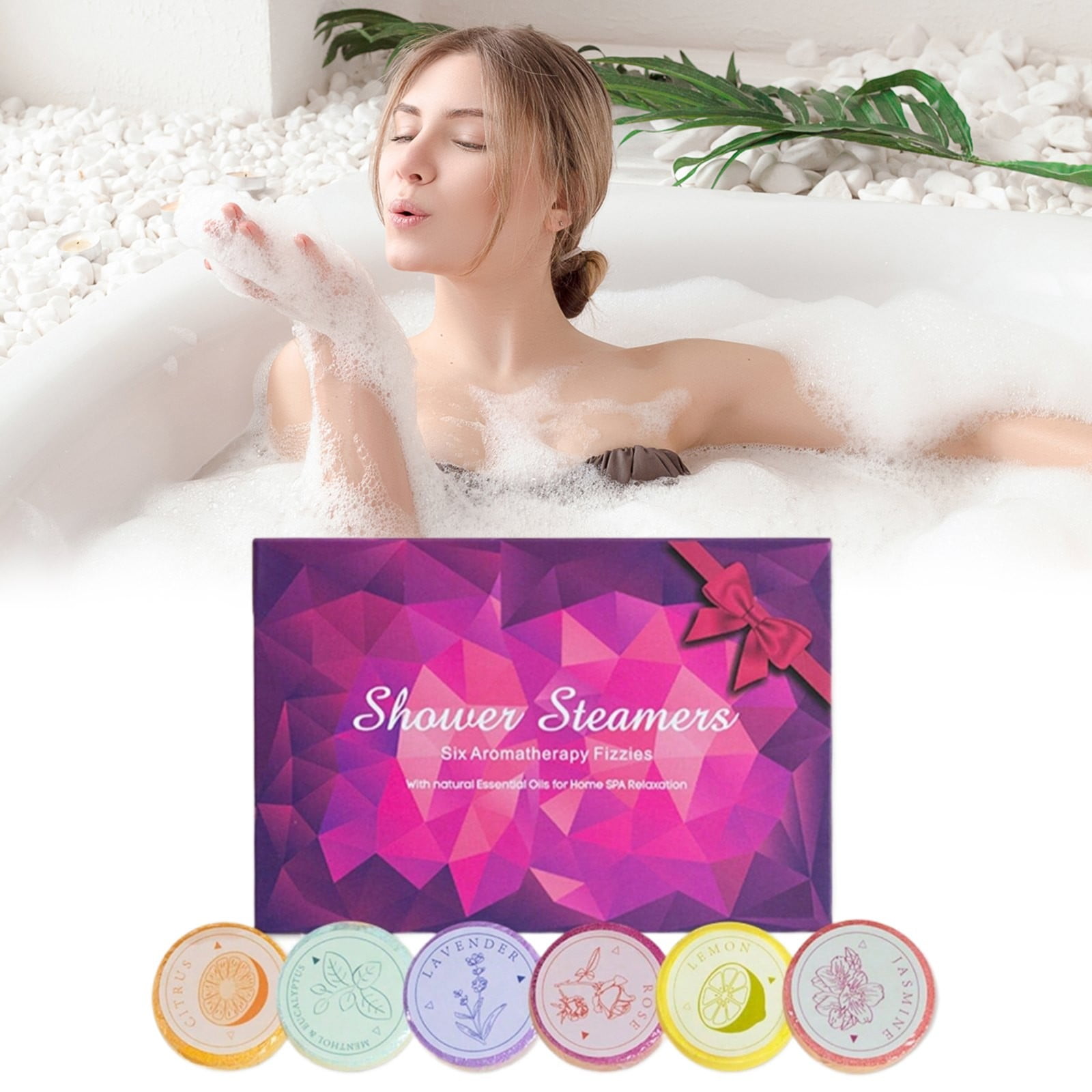 Shower Steamers Aromatherapy Shower With For Home Spa Bath Self Care Stress Relaxation For Women ...