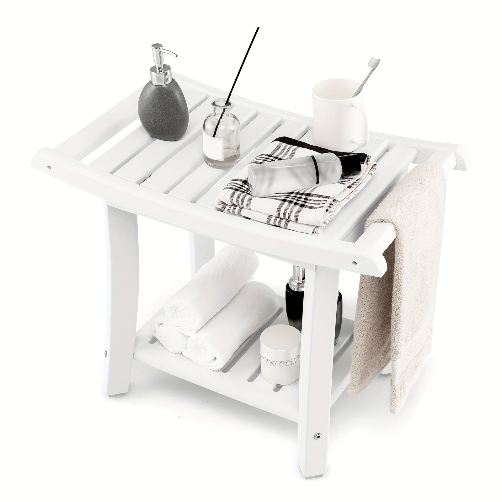 Shower Stool (High Impact polystyrene Lumber) for Inside Shower