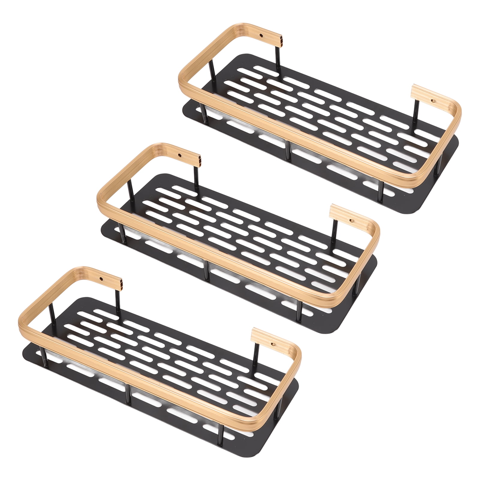 Shower Storage Rack, Anticorrosion Aluminum Shower Shelf Basket 3