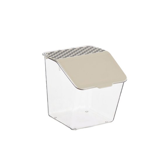 Shower Storage for Inside Shower Wall Mounted Bin 5.3x4.9x4.3 Inches, Kitchen Seasoning Basket Scallion Ginger Garlic Storage Box with Lid