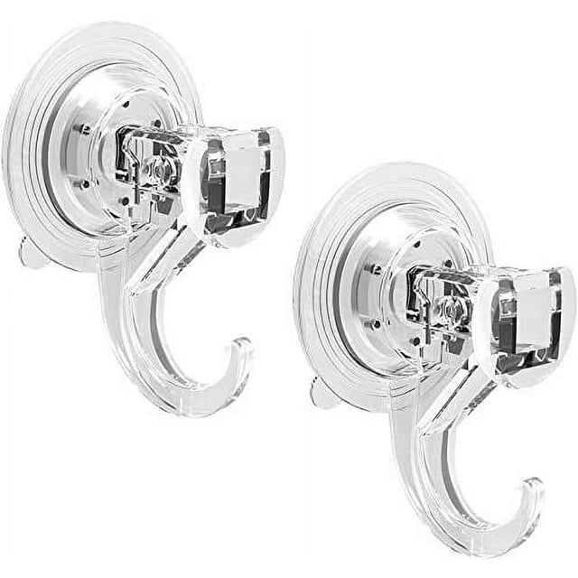 Shower Suction Hooks 2 Pack Suction Hooks Removable and Reusable