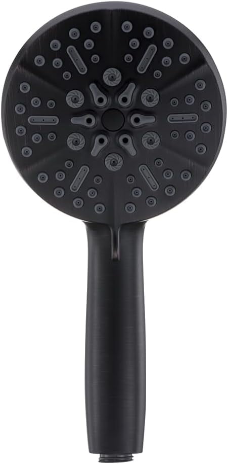 Shower System Bathroom 5'' High Pressure 7-mode Handheld Shower Head Hand Held Showerhead Sprayer Oil Rubbed Bronze