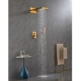 thumbnail image 1 of Shower System,Waterfall Rainfall Shower Head With Handheld, Shower Faucet Set For Bathroom Wall Mounted A01-03, 1 of 1