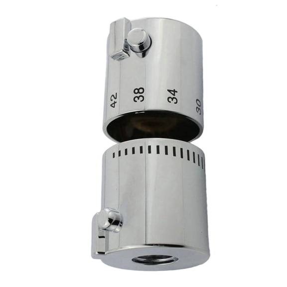 Shower Temperature Control Handle with Safety Switches Bathroom Fixture Water Flows Adjustment Knob for Bathroom Use