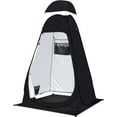 thumbnail image 1 of Shower Tent Pop-Up Privacy Tent Camping Portable Toilet Tent Outdoor Camp Bathroom Changing Dressing Room Instant Privacy Shelters for Hiking Beach Picnic Fishing Potty, Extra-Tall, 1 of 14