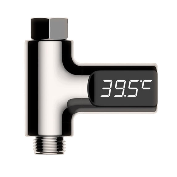 Shower Thermometer Instant-Read Thermometers for Bath, Water Temperature Thermometer with LED Digital Display Rotating Screen, Suitable for Baby Bath Kitchen Bathroom