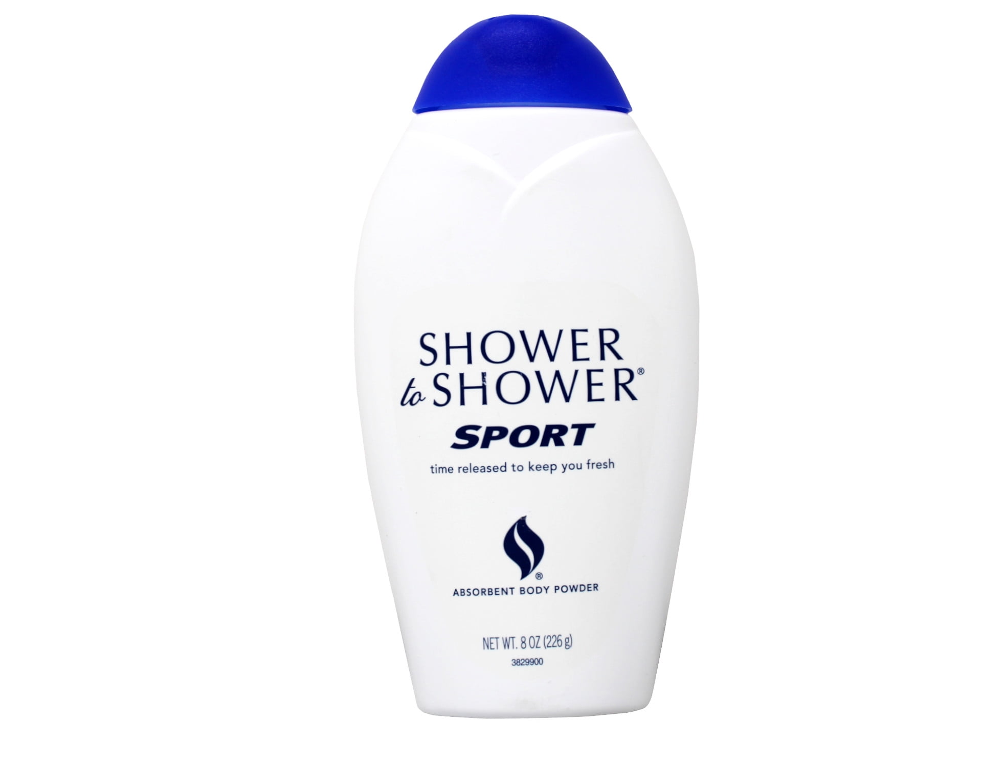 Shower To Shower Sport Absorbent Talc Free Body Powder, 8 oz