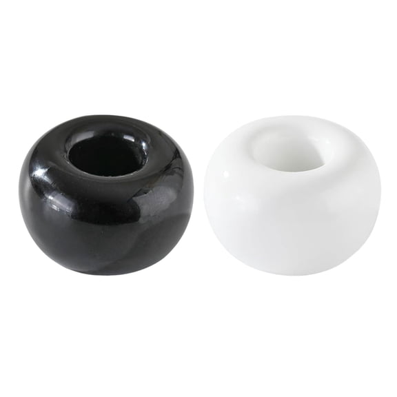 Shower Toothbrush Tool Ceramic Toothbrush Stands Holder 2PCS/SET