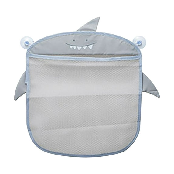 Shower Toy Storage Mesh Bag for Kids, Drainage Bath Toy Organizer with Suction Cups, Space-Saving and Convenient Storage for Bathroom Toys, Easy to Clean and Use