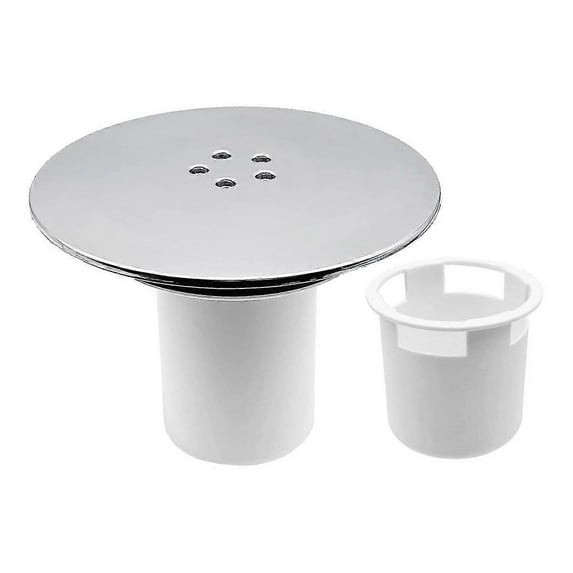 Shower Trap Cover, Shower Plug Hole Cover 90Mm/115Mm Plug Drain Replacement Hole Chrome Plated Fini