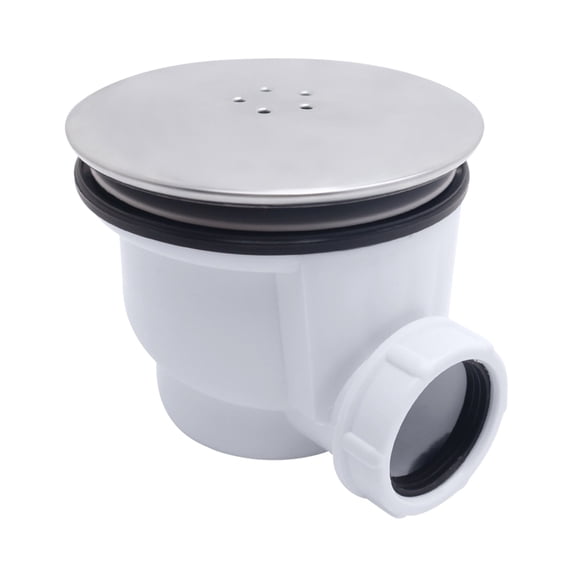 Shower Tray Waste Drain Trap Low Profiles Shower Waste Trap Side Shower Drain Universal Bathroom Shower Floor Drain