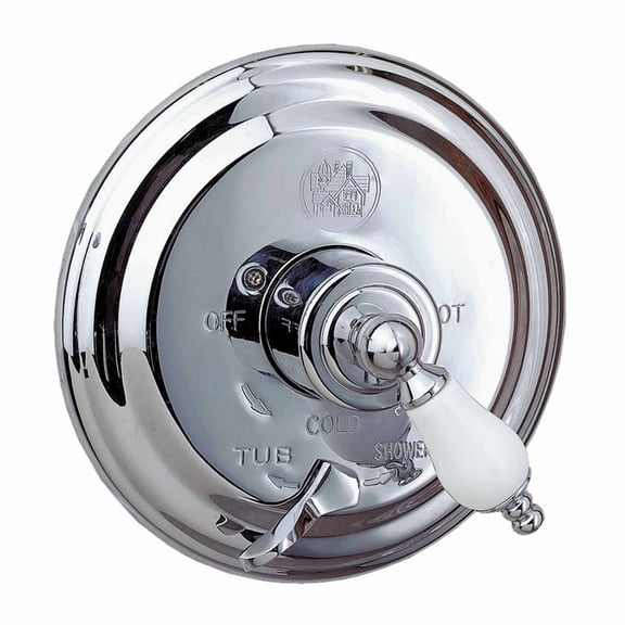 Shower Tub Faucet Bathroom Tap Mixer 1 Handle Valve Heavy Brass Chrome| Renovators Supply