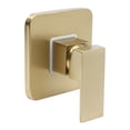 thumbnail image 1 of Shower Valve, Wall Mount Metal Copper Faucet Single Handle Rough-In Shower Valves Trim Kit for Bathroom Brass, 1 of 6