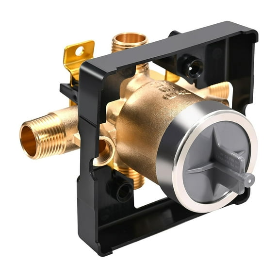 Shower Valves Body Replacement Bathroom Concealed Valves Diverter Tub and Shower Valves Body for Tub Faucet Trim Kits