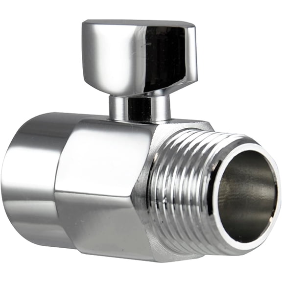 Shower Volume Control Shut-Off Valve, Chrome, 1.6 inch, 1-Pack (89171)