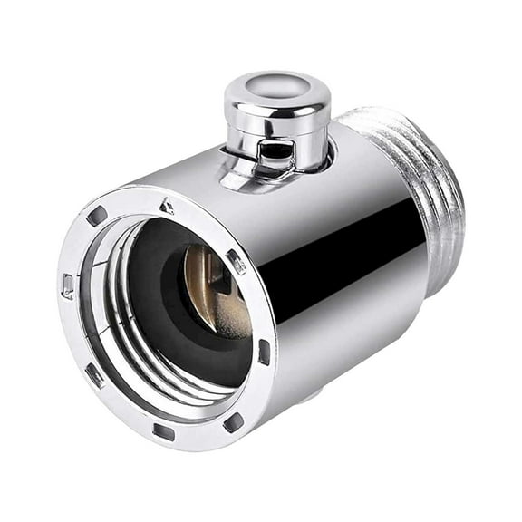 Shower Water Restrictor, Adjustable Volume & Pressure Control Valve, Rustproof Handheld Shower Shut Off Valve Replacement For Water Conservation