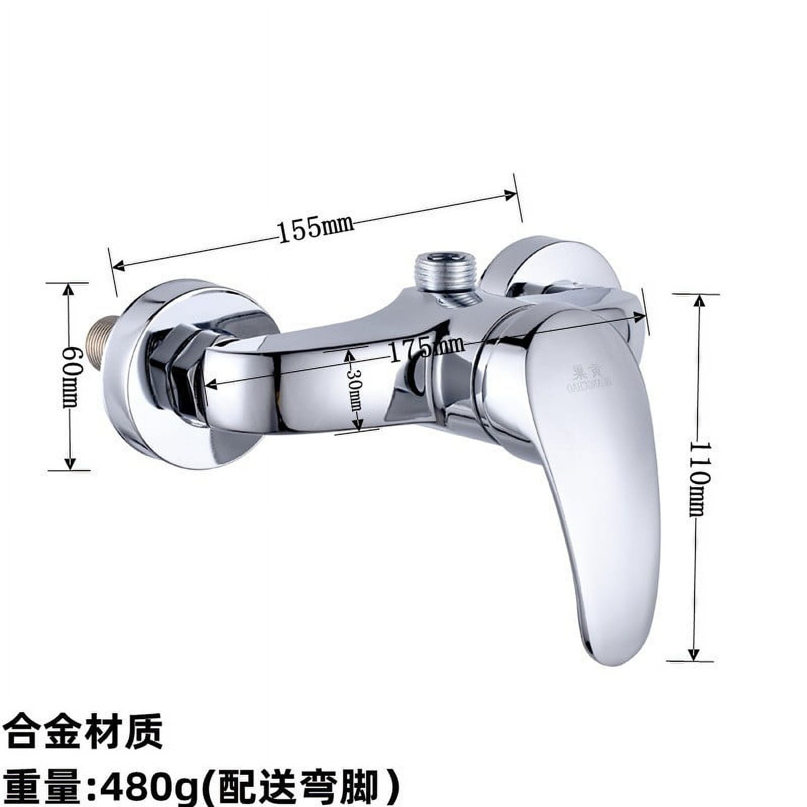 Shower Water Separator Cold And Hot Water Dividing Faucet Replace