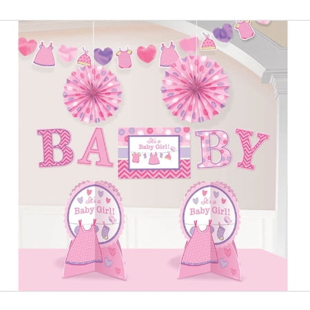 Shower With Love Girl Room Decorations Kit