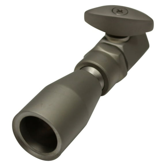 Shower head Nickel Finish Wall Mount Shower Head Renovators Supply