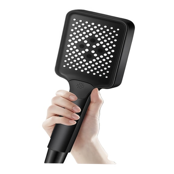 Square Large Panel Handheld Showerhead