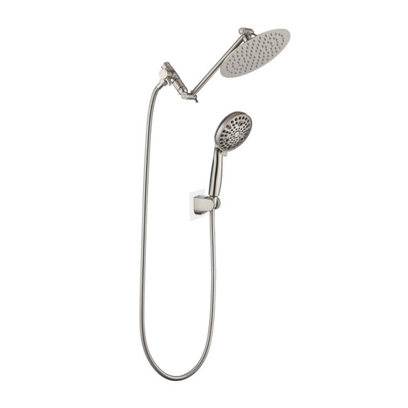 Shower system with Rain Shower Head and Handheld Shower