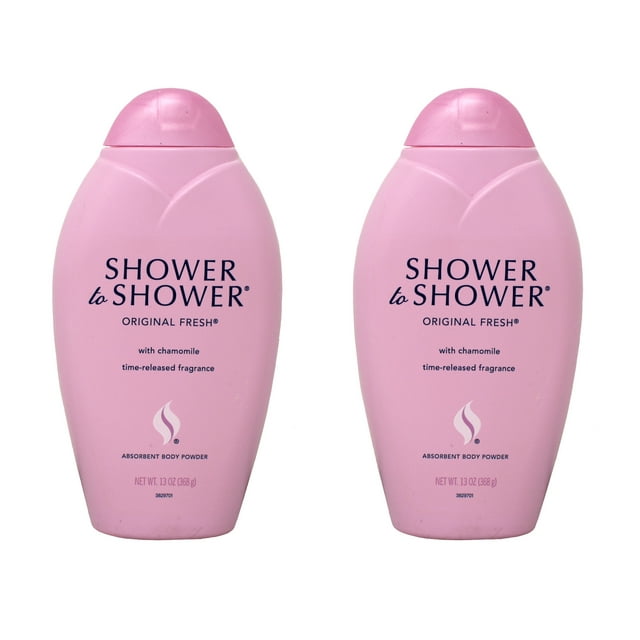 Shower to Shower Body Powder ORIGINAL FRESH 13oz 2 Pack
