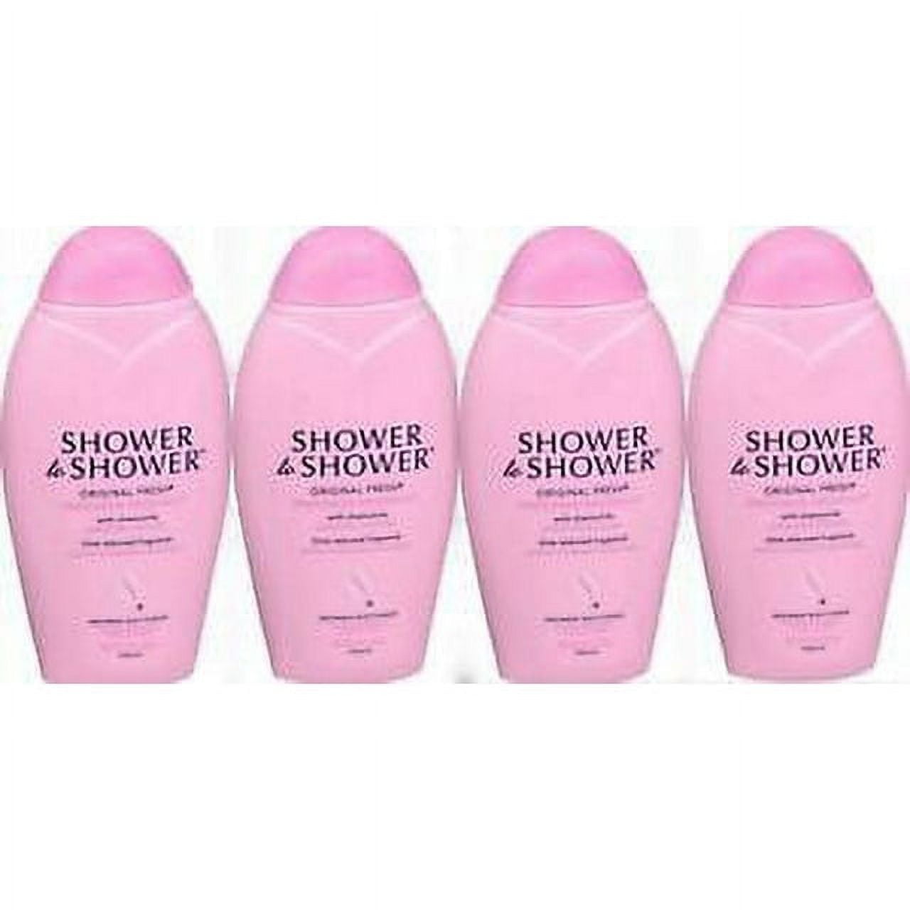 Shower to Shower Body Powder ORIGINAL FRESH 8oz ( 4 pack ) PINK