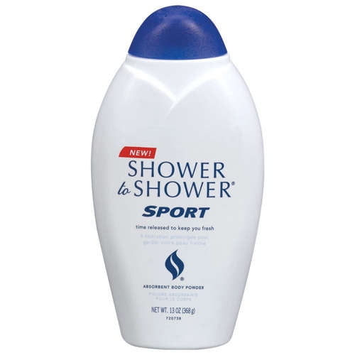 Shower to Shower Sport Body Powder, 13 oz