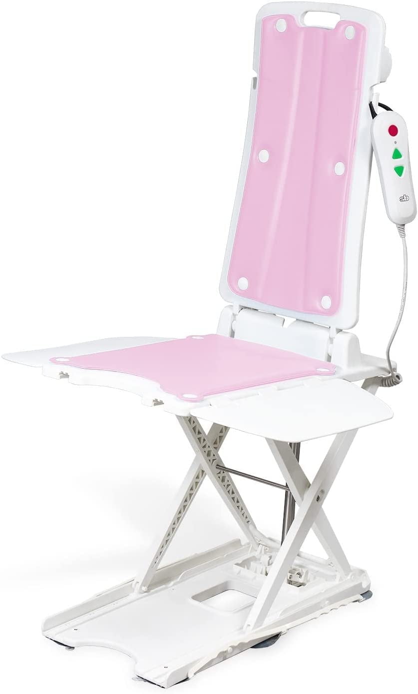 BathLyft a bath lift chair that reclines and raises and lowers you into the tub. Shower Safety Seating for Seniors Disabled