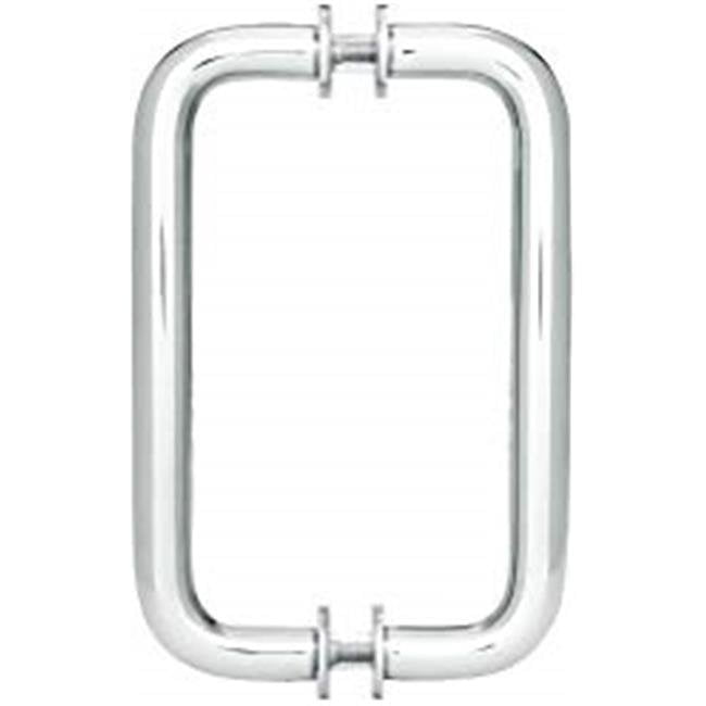 Showerdoordirect 66WWCH 6 in. Tubular BacktoBack Shower Door Pull