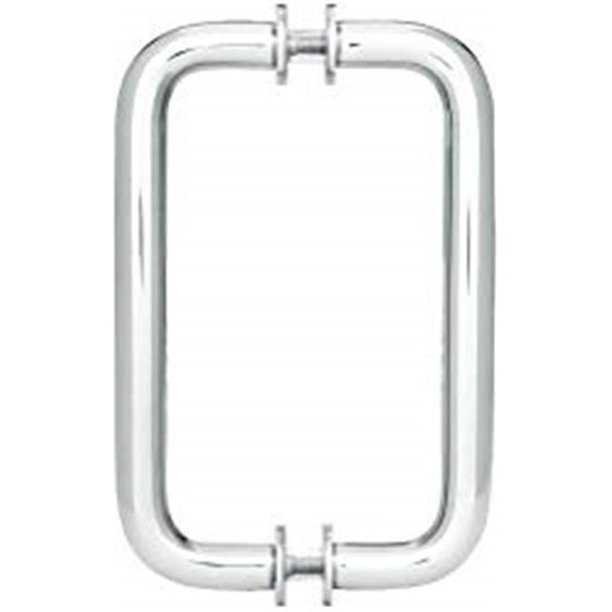 Showerdoordirect 66WWCH 6 in. Tubular BacktoBack Shower Door Pull