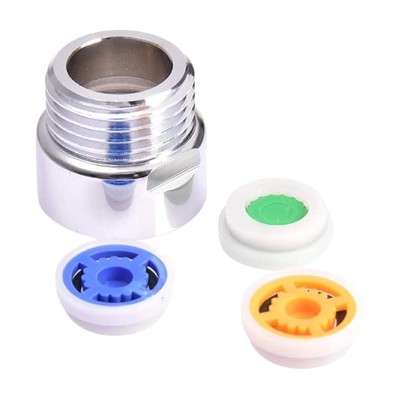 Showerheads 4 PCS Shower Flow-Reducer Limiter Set - Up To 70% Water Saving 4, 6 And 9 L/min Flow-Chrome Brass Bath Shower Flow-Restrictor Sets today prime (As show,One Size)