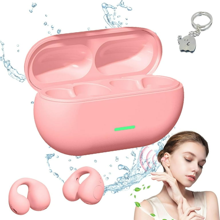 Showerpods Shower Earbuds Shower Pods Waterproof Solsounds Earbuds Showerbuds Open Ear Bone Conduction Headphones Noise Canceling Bluetooth 5.3 Ear