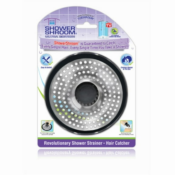 Showershroom SHSULT755 Ultra Shower Stall Drain Protector & Hair Catcher, Each