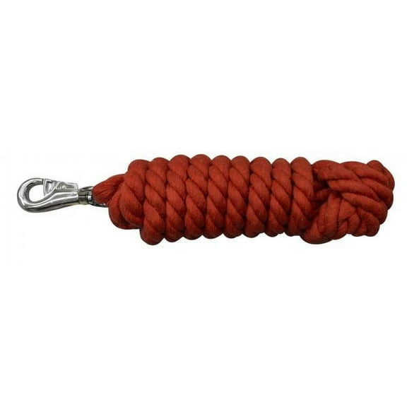 Showman 10' Braided Cotton Lead w/ Bull Snap