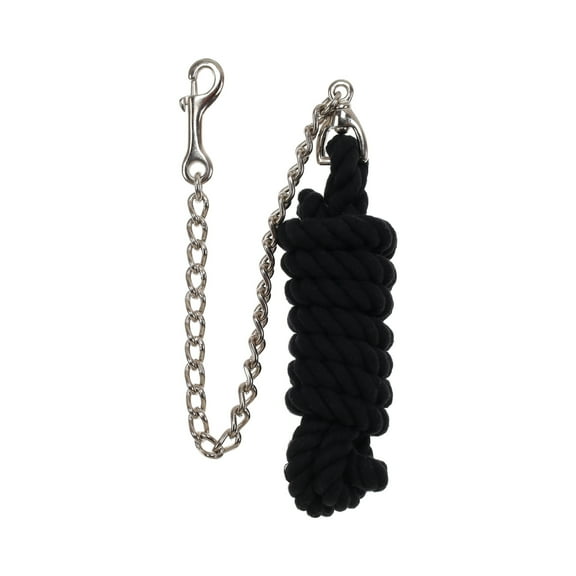 Showman 10' Cotton Lead w/ 24" Chain