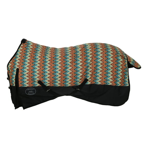 Showman 1200 Denier Shockwave Waterproof Turnout Sheet (75")