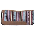 thumbnail image 1 of Showman 31" x 32" Radiant Weave Contoured Saddle Pad w/ Felt Bottom, 1 of 1