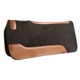 thumbnail image 1 of Showman 32" x 31" 100% Mohair Wool Felt Saddle Pad, 1 of 1