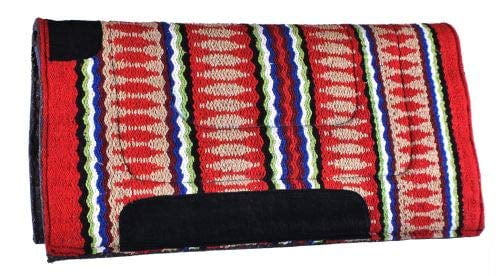 Tapis De Selle Showman 32 X 32 – 100% Laine Mohair, Neuf Sous Emballage
