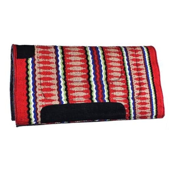 Showman 32" x 32" Acrylic Top Saddle Pad w/ Southwest Design