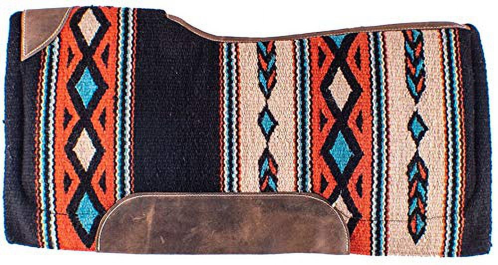 Tapis de selle bas en feutre à mémoire de forme Showman 34 x