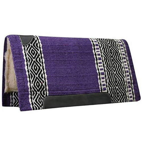 Showman 36" x 34" 100% Wool Top Cutter Style Saddle Pad