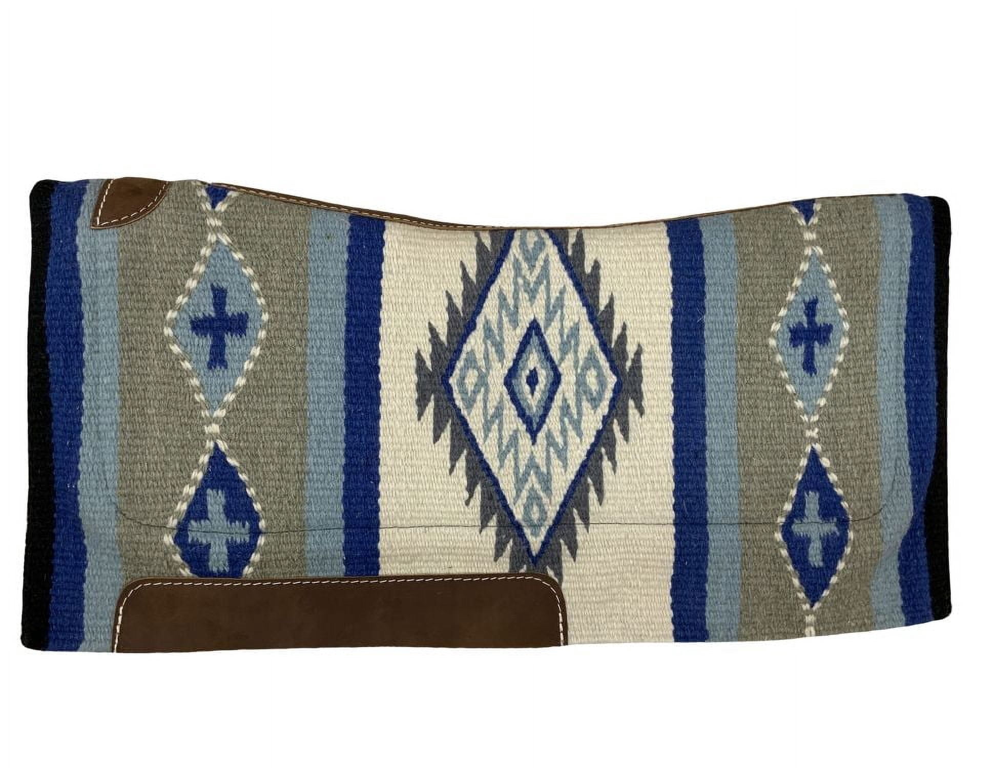 Sottosella Showman 36x34 In Feltro Memory Con Top In Lana - Verde Acqua E Marrone - Foto 2