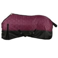 thumbnail image 1 of Showman 420 Denier Quilted Nylon Horse Blanket (Burgundy, 74"), 1 of 1