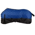 thumbnail image 1 of Showman 420 Denier Quilted Nylon Horse Blanket (Royal Blue, 80"), 1 of 1
