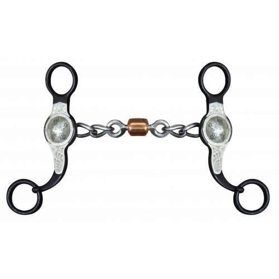 Showman 5" Chain Mouth Swivel Concho Bit